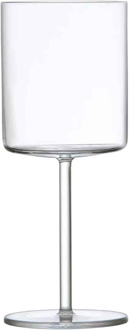 SCHOTT ZWIESEL Modo White Wine Glass (Set of 4), Straight-Lined Wine Glasses for White Wine, Dishwasher-Safe Tritan Crystal Glasses, Made in Germany (13.5 Ounce)