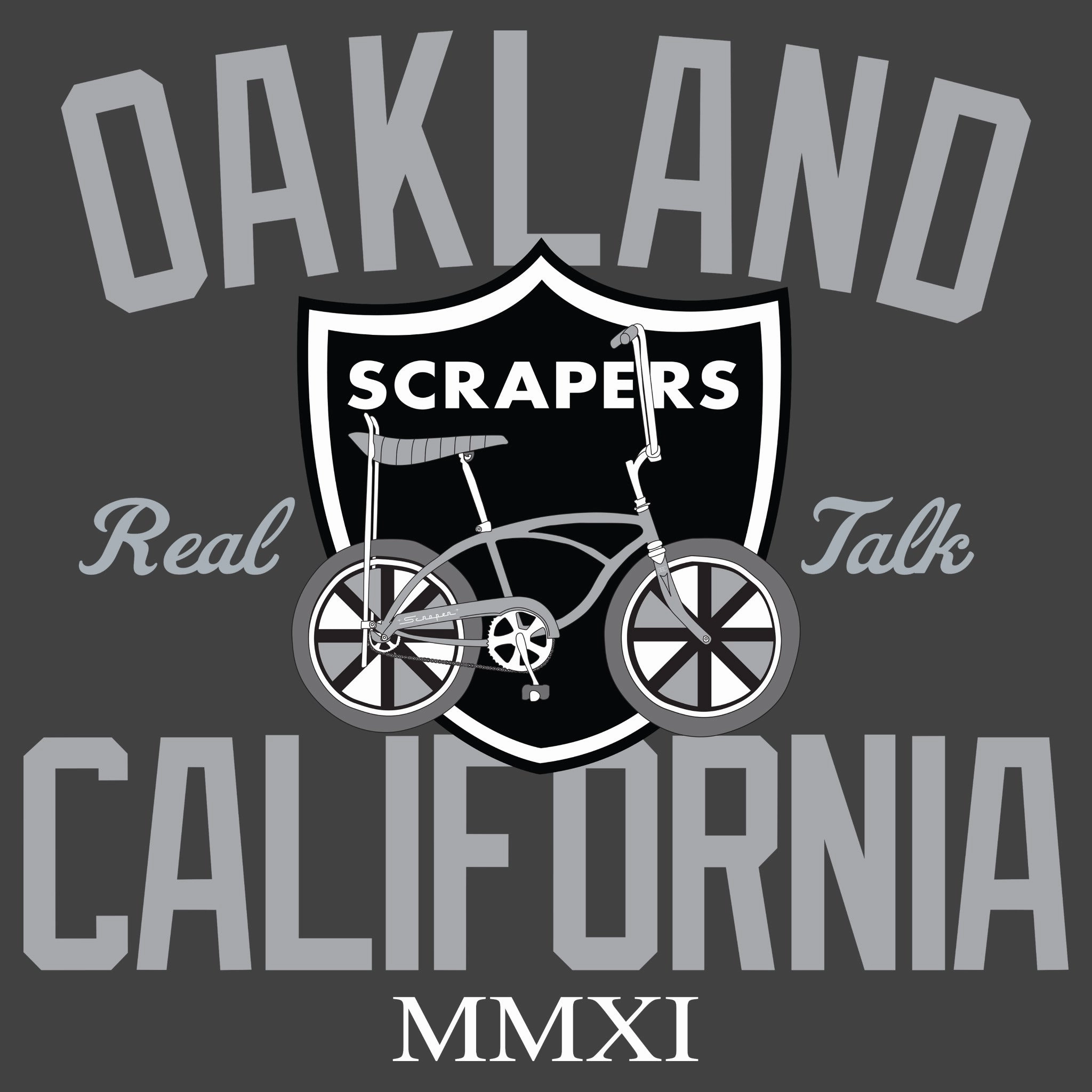 SCRAPERS REAL TALK WOMEN'S SCOOP NECK SWEATSHIRT