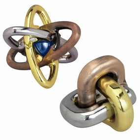 Set of 2: Mesmerizing Metal Puzzles