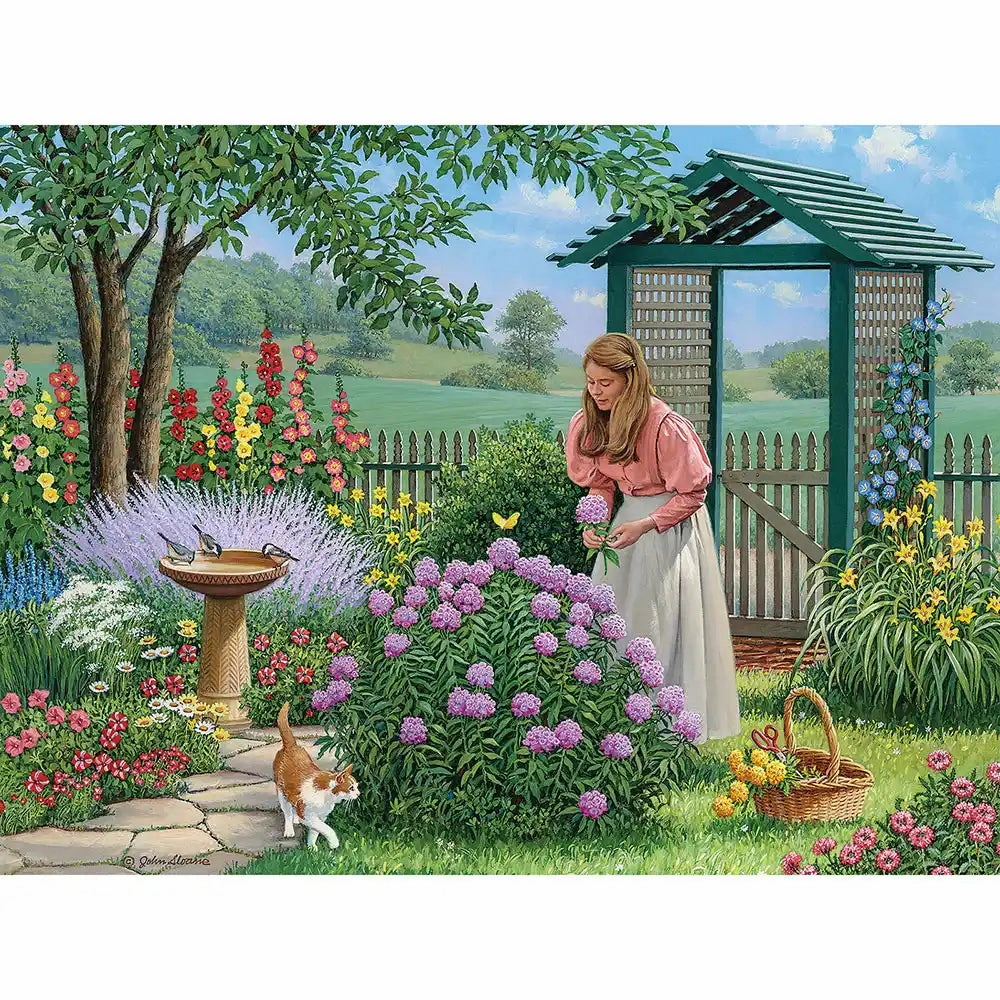 Set of 6: John Sloane Jigsaw Puzzles  Simple Country Life