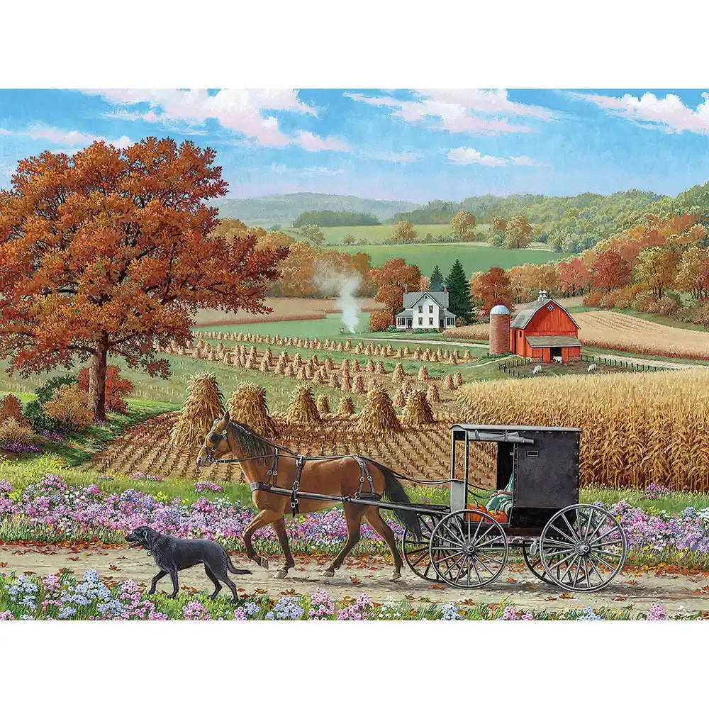Set of 6: John Sloane Jigsaw Puzzles  Simple Country Life