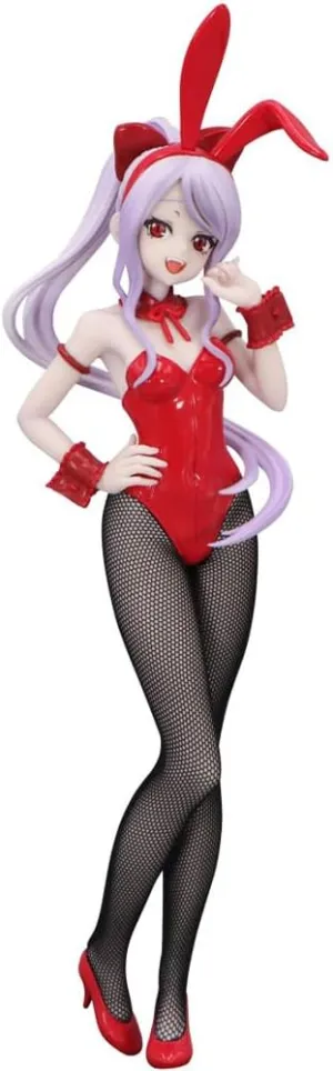 Shalltear Bloodfallen Figure Statue, 26cm Bunny Girl Figure Anime Albedo Figures Model, PVC Handmade Collectible Desktop Decoration Gifts for Fans