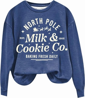 SHAOBGE MILK&COOKIE CO. BAKING FRESH DAILY Women's Letter Print Long Sleeve Sweatshirt 2t Zip up Hoodie Girl