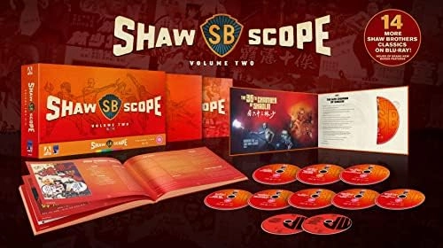 Shawscope (Volume 2) - 10-Disc Box Set ( Shao Lin san shi liu fang / Shao Lin da peng da shi / Pi li shi jie / Feng hou / Tang shan wu hu / Nan Shao Lin [ Blu-Ray, Reg.A/B/C Import - United Kingd