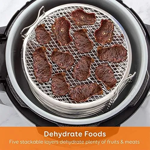 SICHEER Dehydrator Rack Stainless Steel Stand Accessories Compatible with Ninja Foodi Pressure Cooker and Air Fryer 6.5Quart
