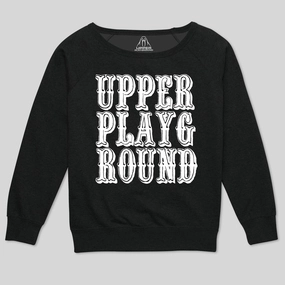 SIGNBOARD WOMEN'S SCOOP NECK SWEATSHIRT