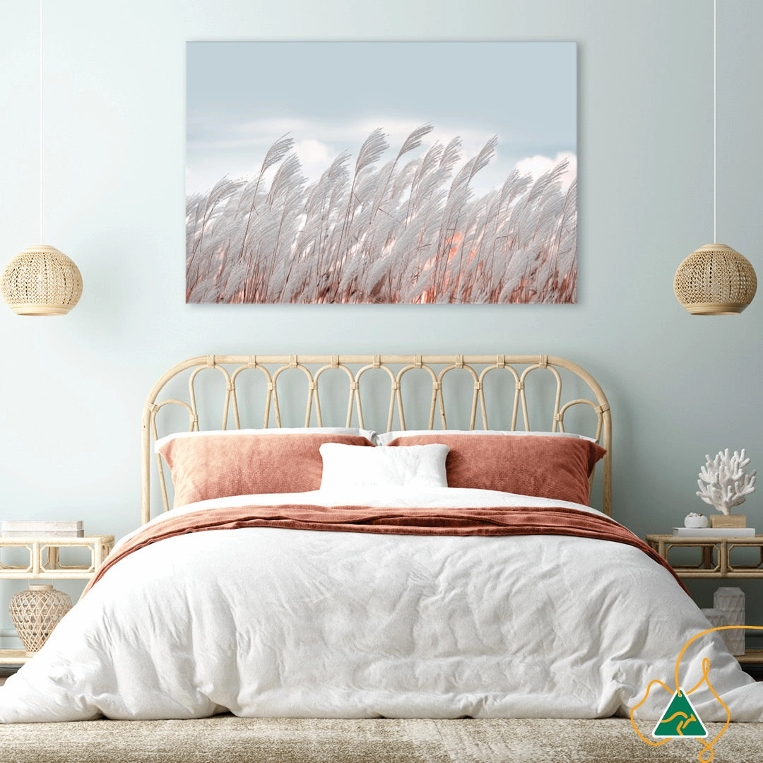 SILVER GRASS I - Canvas Print