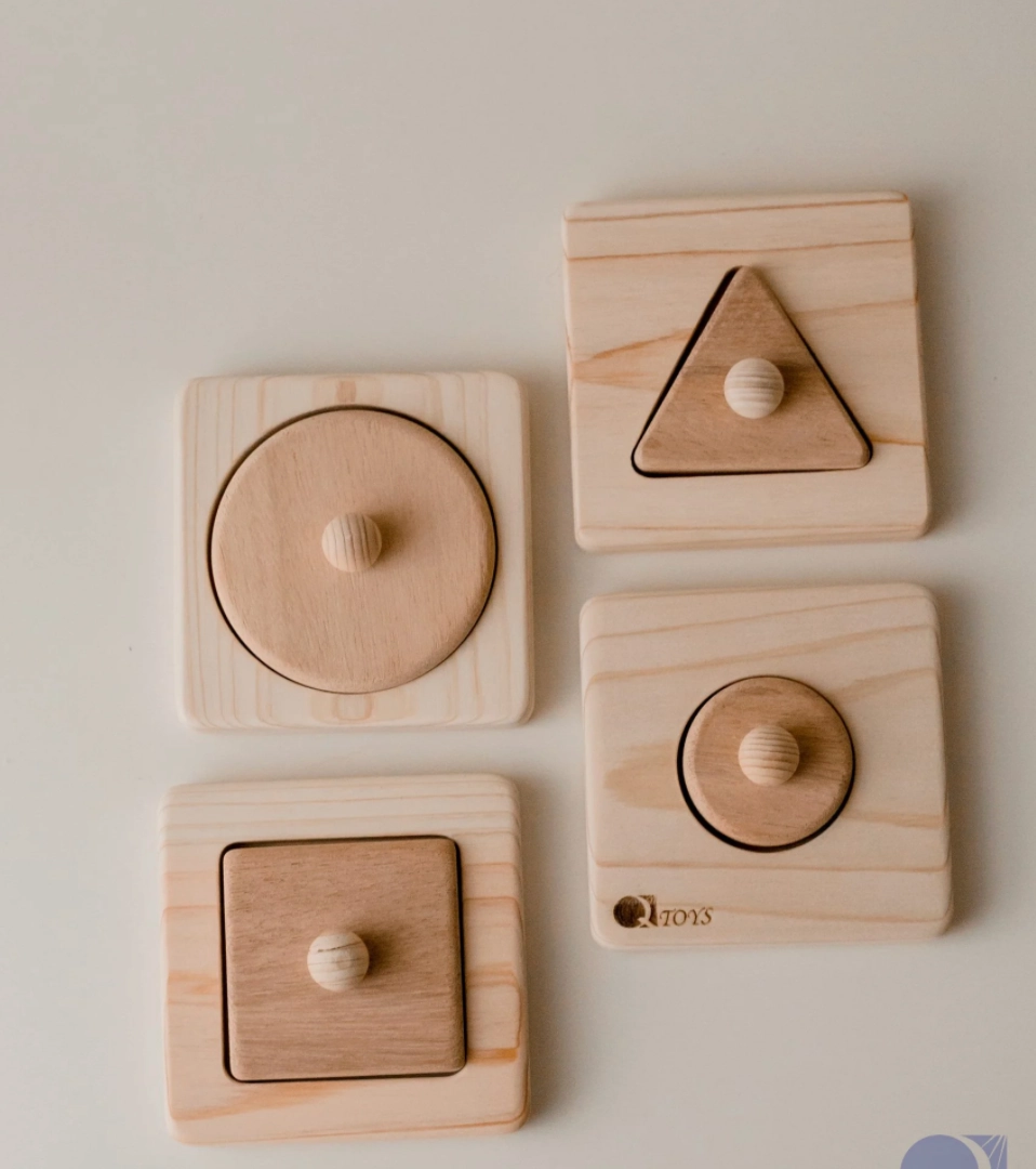 Single Shape Puzzle set of 4