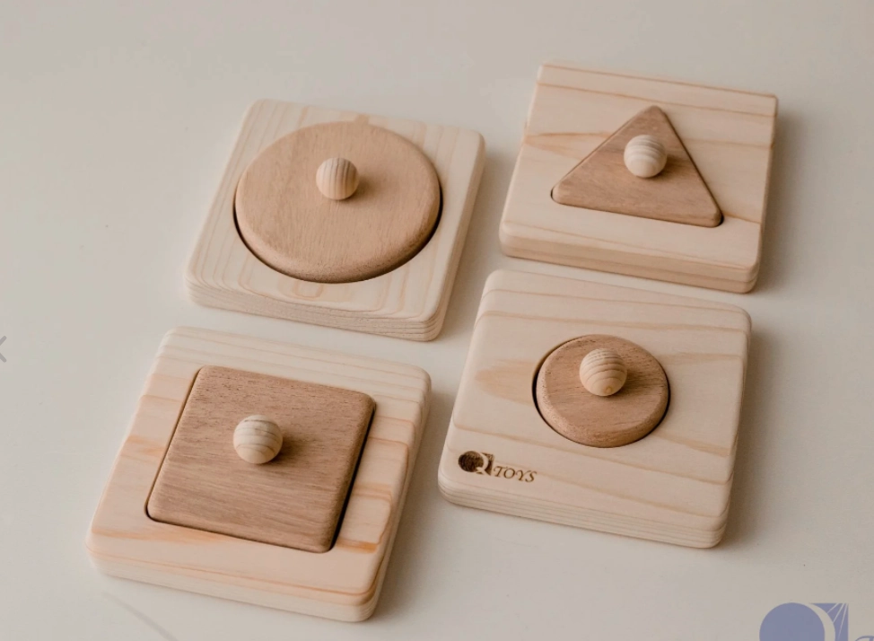 Single Shape Puzzle set of 4