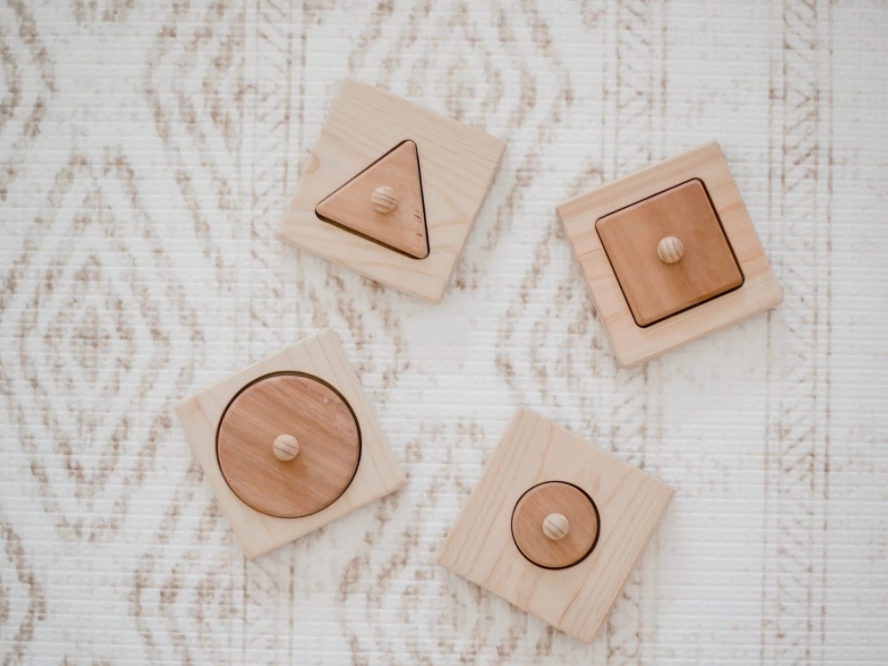 Single Shape Puzzle set of 4