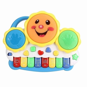 Smile Face Musical Piano Toy - 8 Numbered Keys