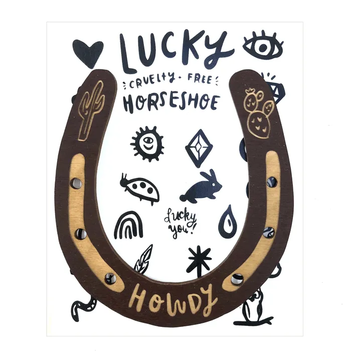SNMD Lucky Laser Cut Horseshoe
