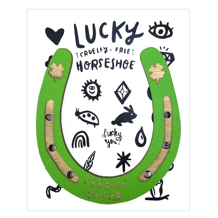 SNMD Lucky Laser Cut Horseshoe