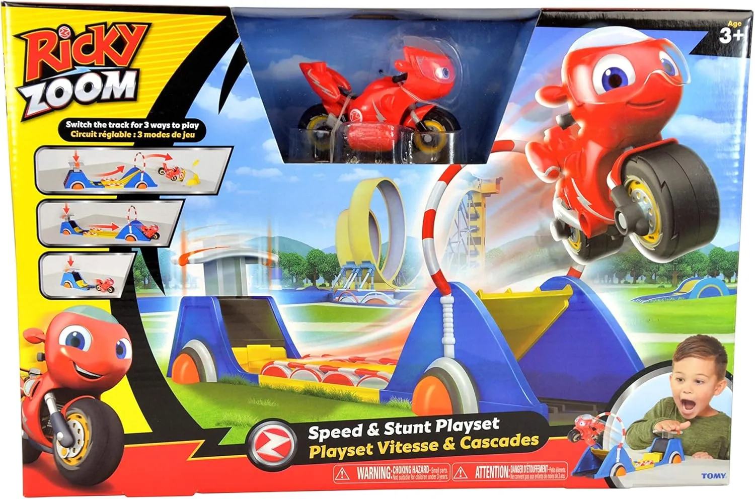 Speed and Stunt Kids Playset