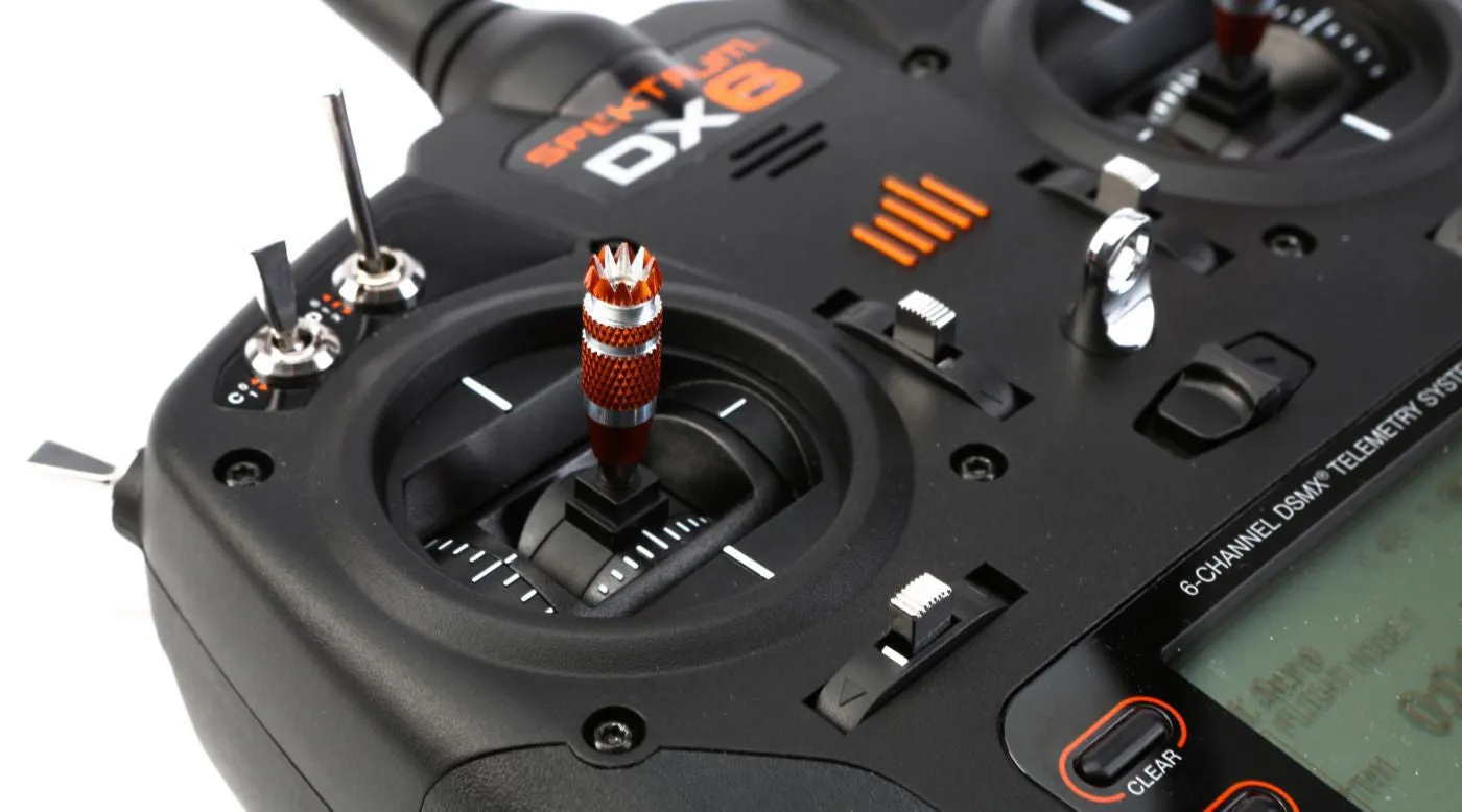 Spektrum DX6 6-Channel DSMX® Transmitter, Mode 2 with AR610 Receiver (SPM6750)
