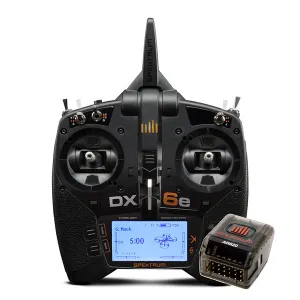 Spektrum RC DX6e 6-Channel 2.4GHz Aircraft Radio System w/AR620 Receiver