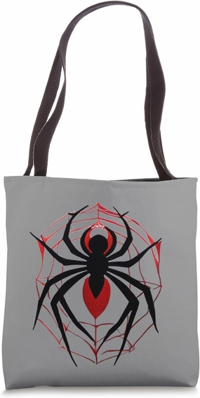 Spider Vintage Pig Spider Web Black Widow Spider Super Hero Tote Bag