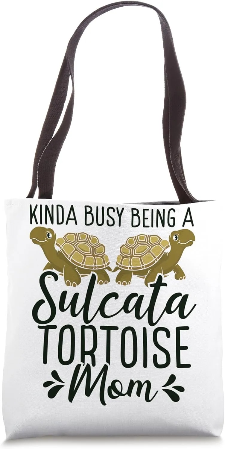 Sulcata Tortoise African Spurred Tortoise Mainland Turtle Tote Bag