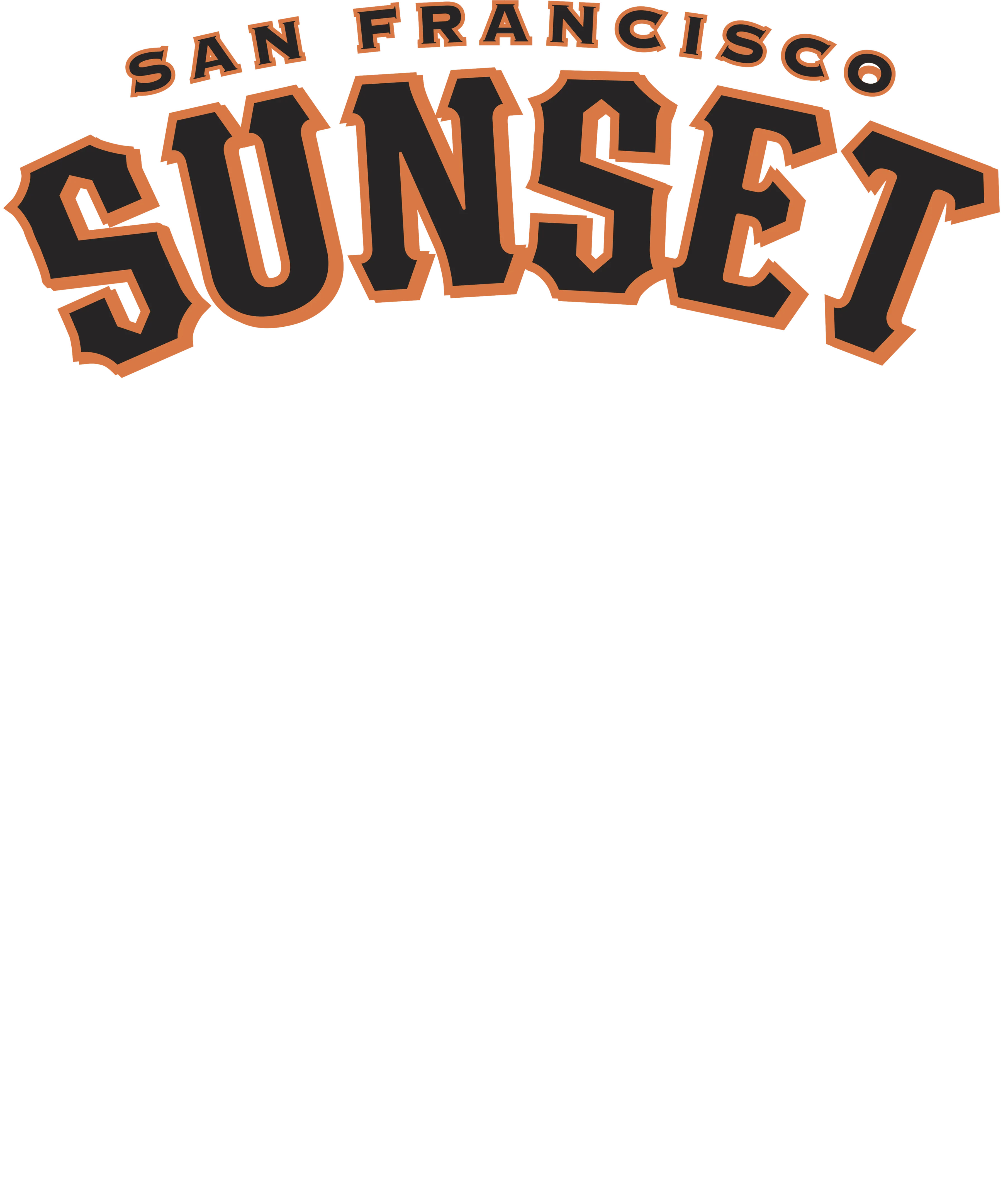 SUNSET DISTRICT WOMEN'S SCOOP NECK SWEATSHIRT