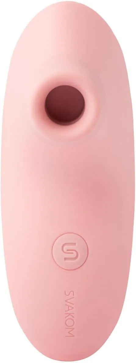 SVAKOM Pulse Lite Neo Interactive Suction Stimulator - Pale Rosette