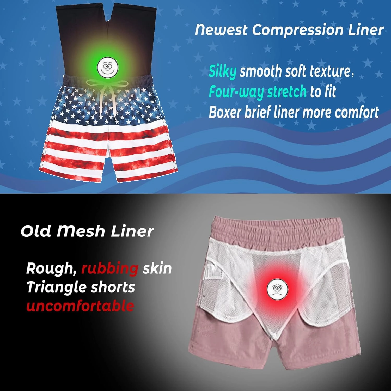 swimsobo Boys Swim Trunks for 5-16 Years Compression Liner Swimsuit Shorts Swimwear Boxer Bathing Suit