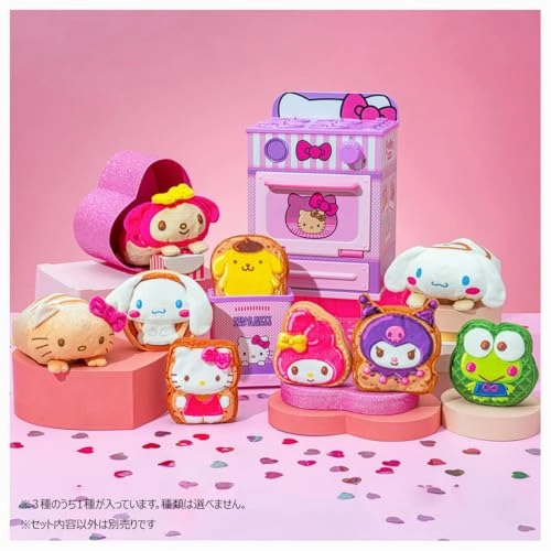Takara Tomy Fuwamochi Wow Panbina Sanrio Characters Plush Toy