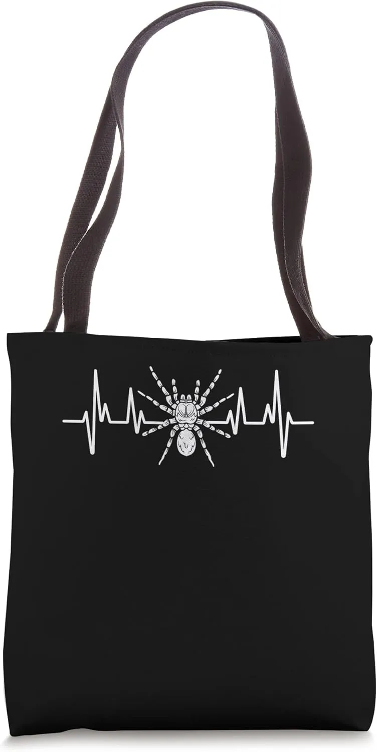 Tarantula Arthropod Arachnid Spider Pet - Heartbeat Tote Bag