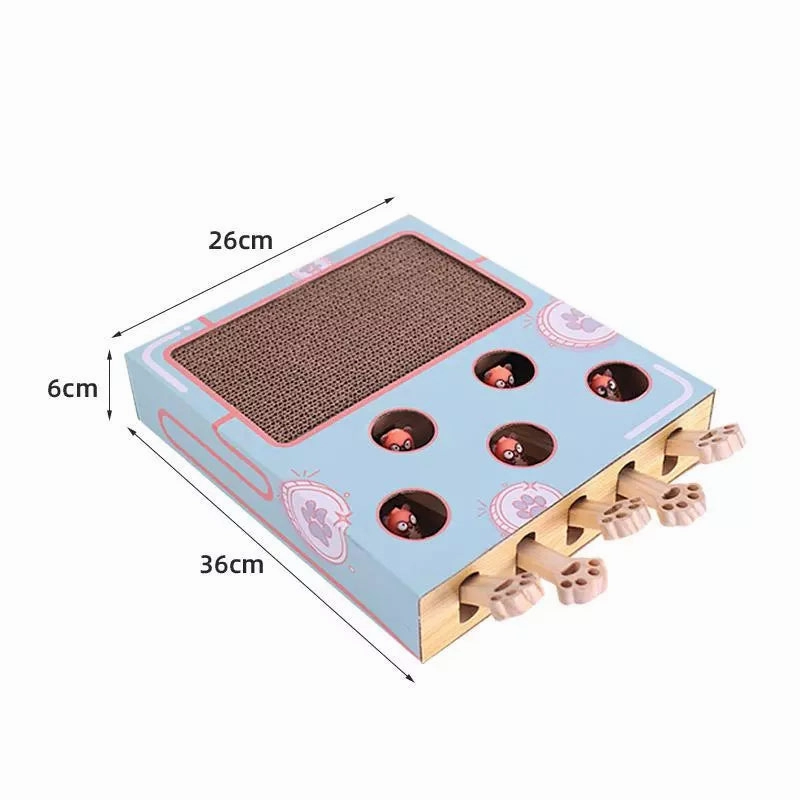 Teasing Interactive Hunting Toy with Scratch Surface