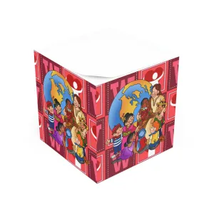 The Bible as Simple as ABC W Note Cube
