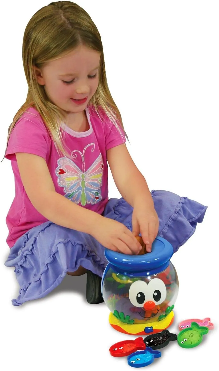 The Learning Journey: Learn With Me - Color Fun Fish Bowl - Color Teaching Toddler Toys & Gifts for Boys & Girls Ages 2 Years and Up - Preschool Learning Toy, Multicolor