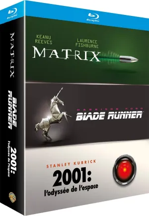 The Matrix   Blade Runner   2001: A Space Odyssey [ Blu-Ray, Reg.A/B/C Import - France ]