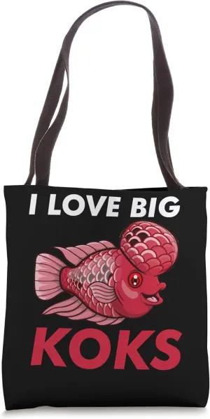 The S'more The Merrier Pet Fish Flowerhorn Tote Bag