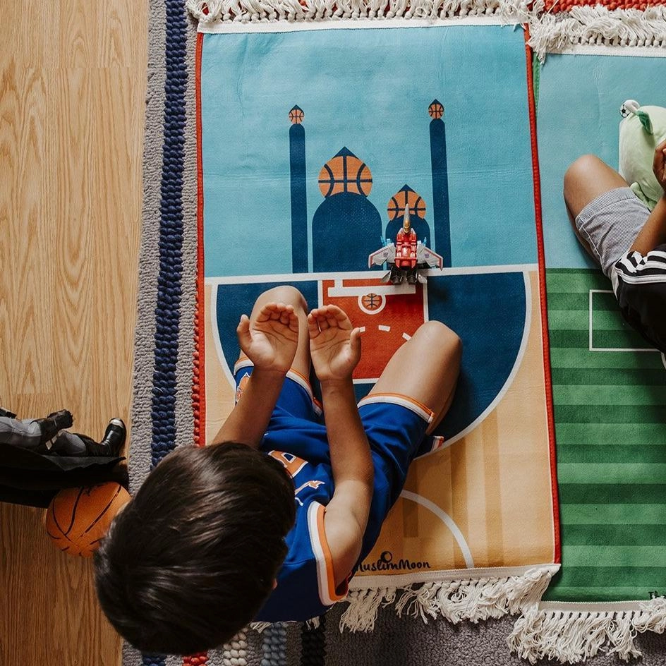 The 5 Point Play - Salah Prayer Mat by The Muslim Moon