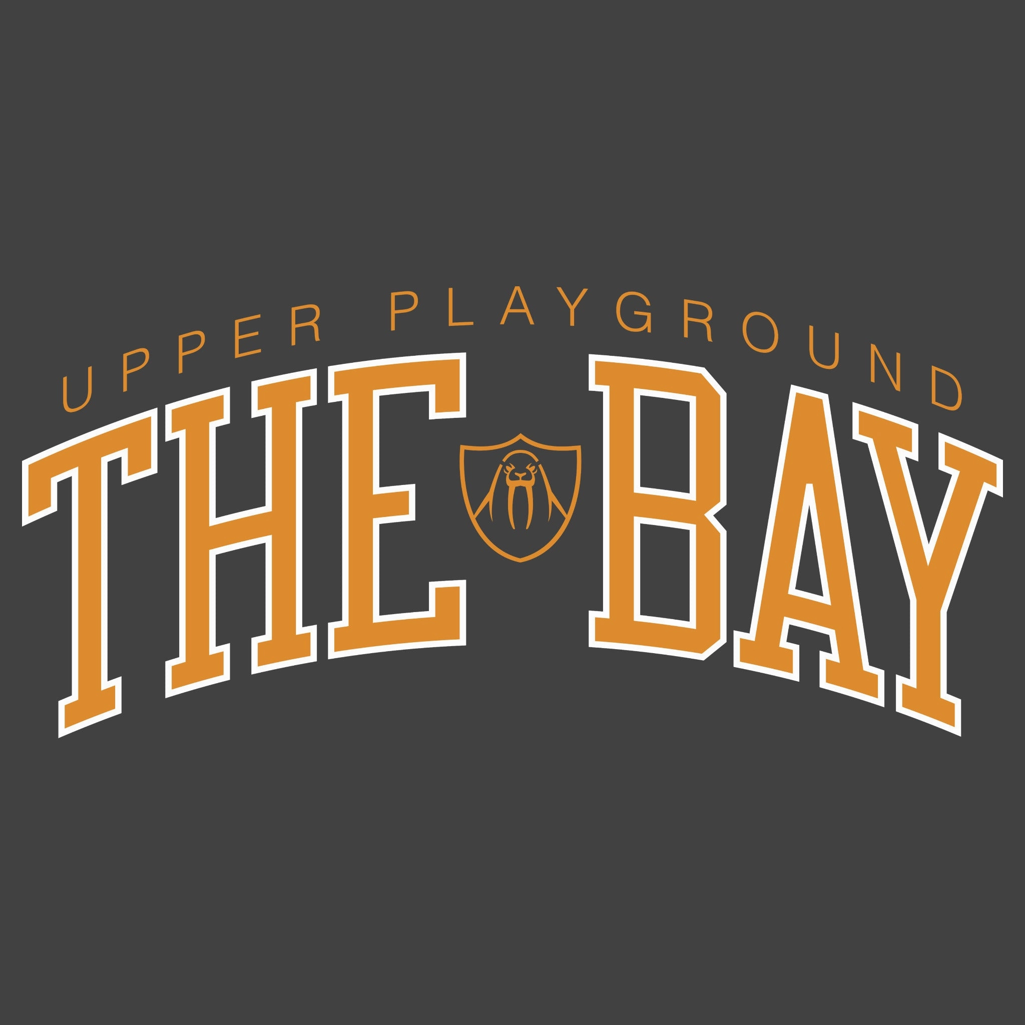 THE-BAY IN SF ORANGE WOMEN'S SCOOP NECK SWEATSHIRT
