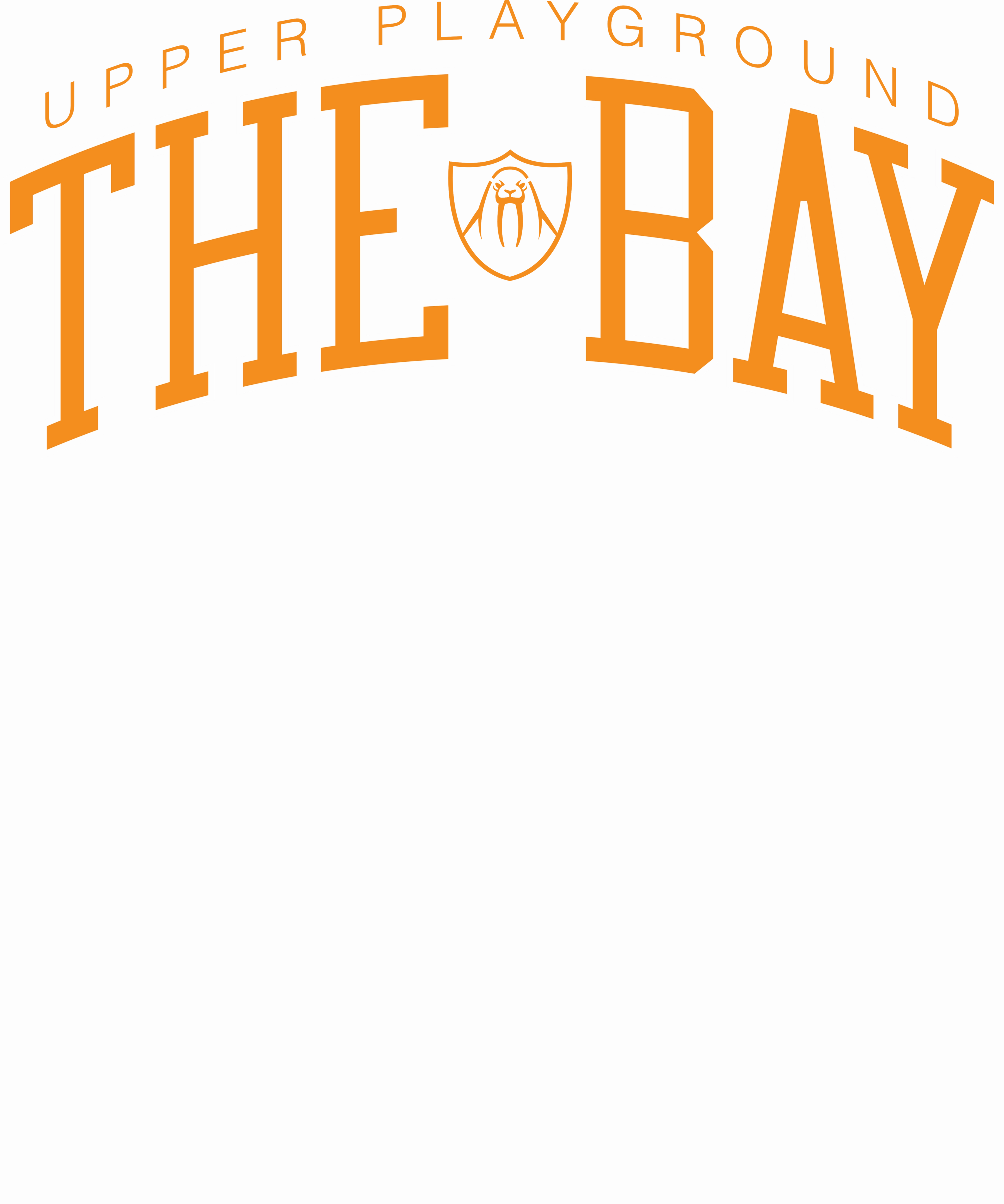 THE-BAY IN SF ORANGE WOMEN'S SCOOP NECK SWEATSHIRT
