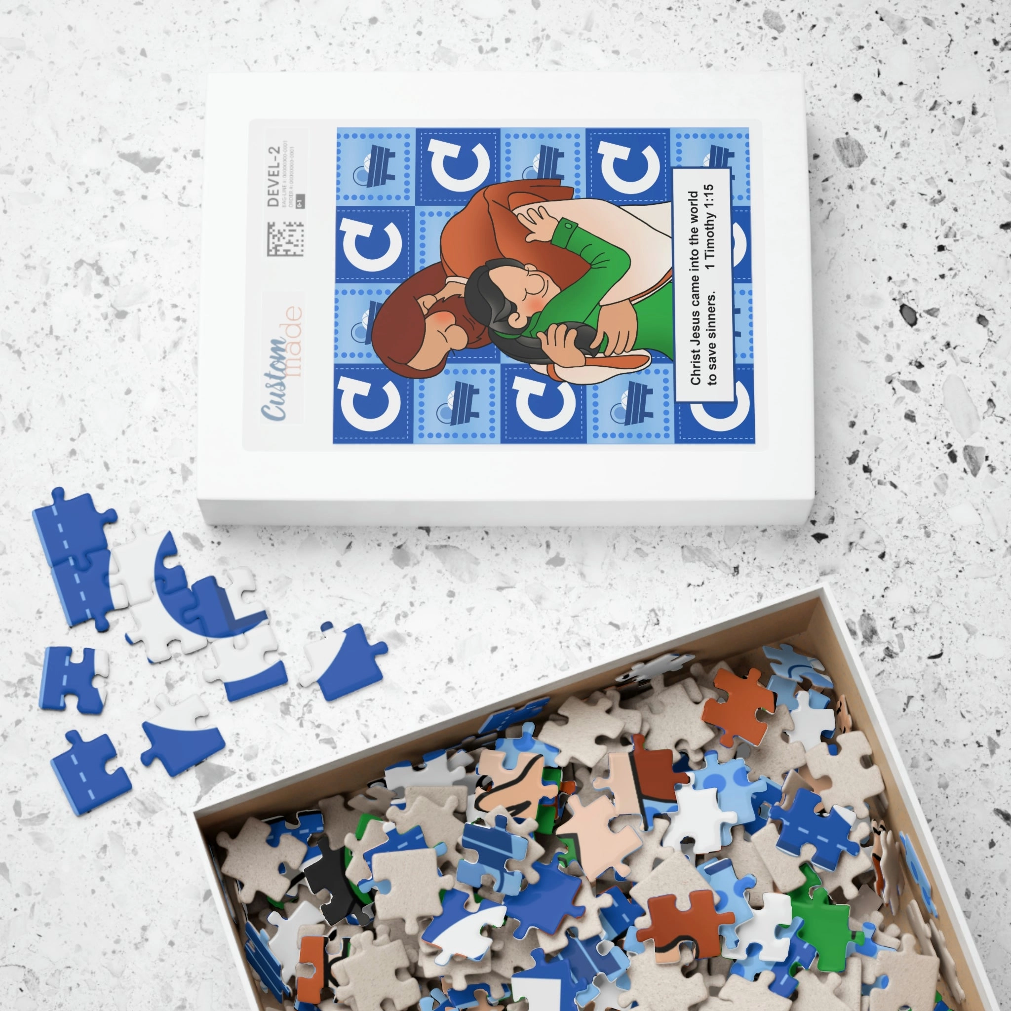 The Bible as Simple as ABC C Puzzle (110, 252, 500, 1014-piece)