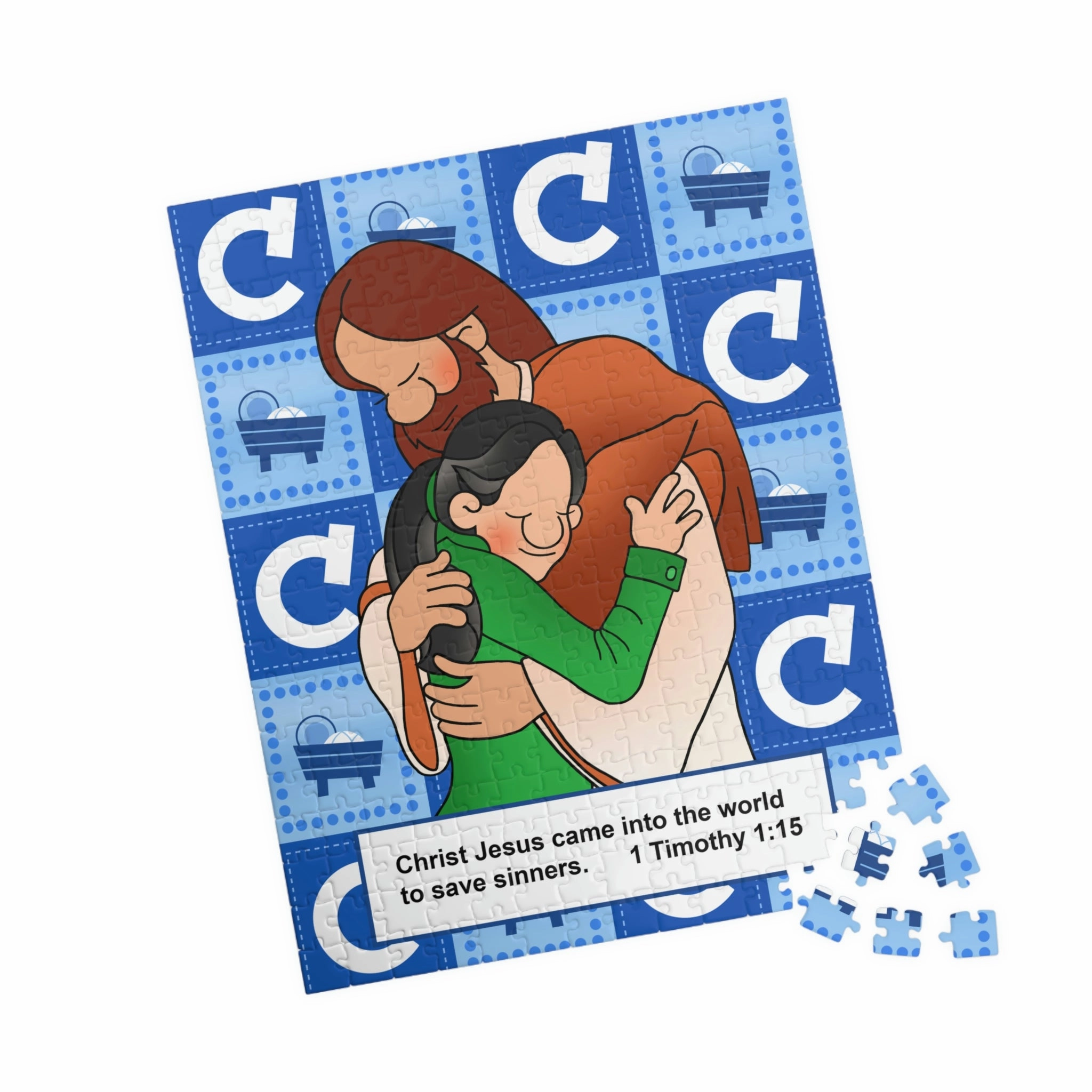 The Bible as Simple as ABC C Puzzle (110, 252, 500, 1014-piece)
