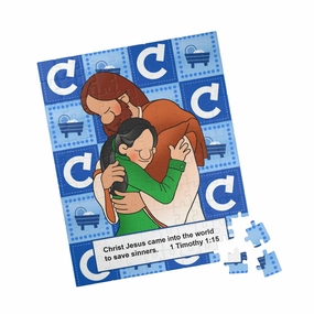 The Bible as Simple as ABC C Puzzle (110, 252, 500, 1014-piece)