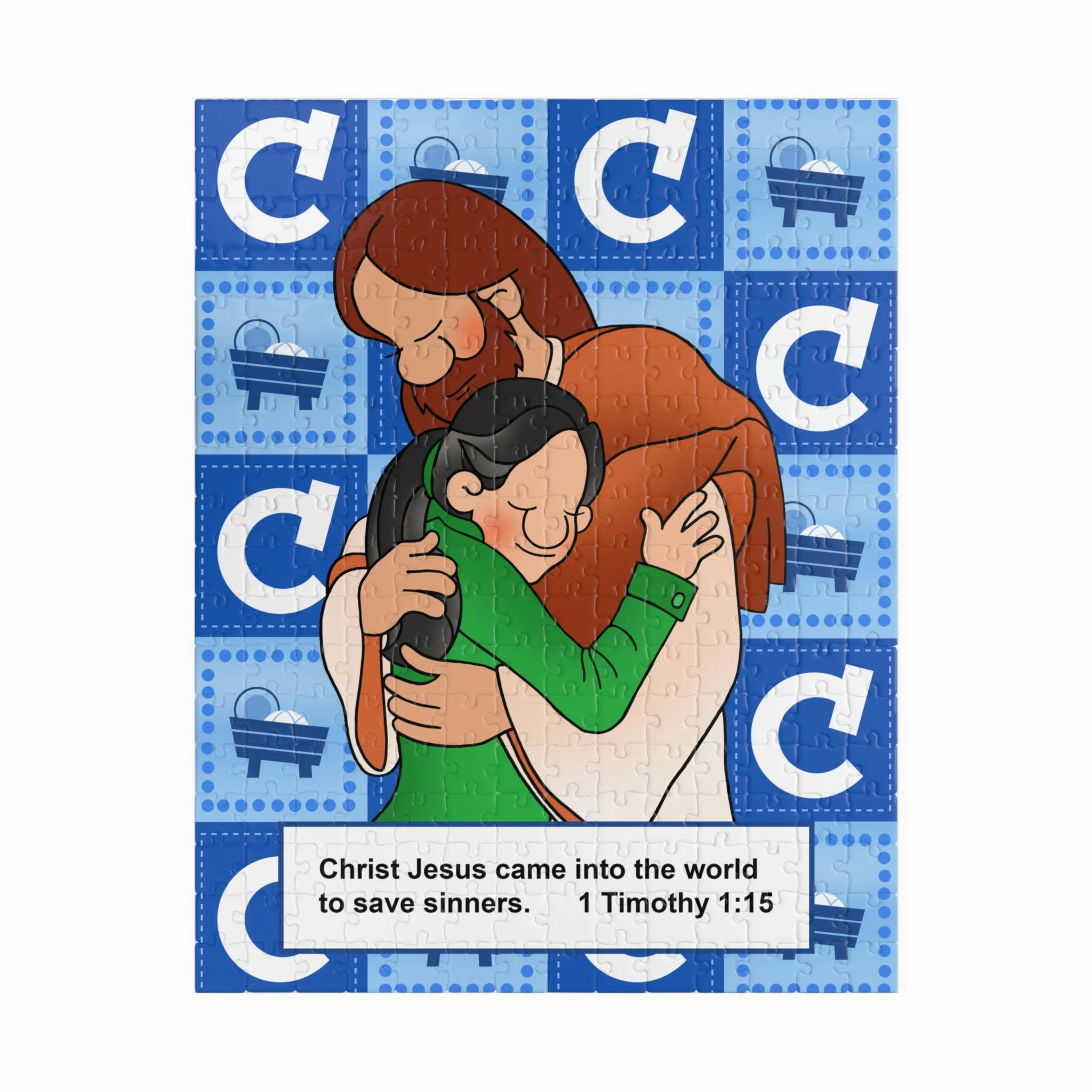 The Bible as Simple as ABC C Puzzle (110, 252, 500, 1014-piece)