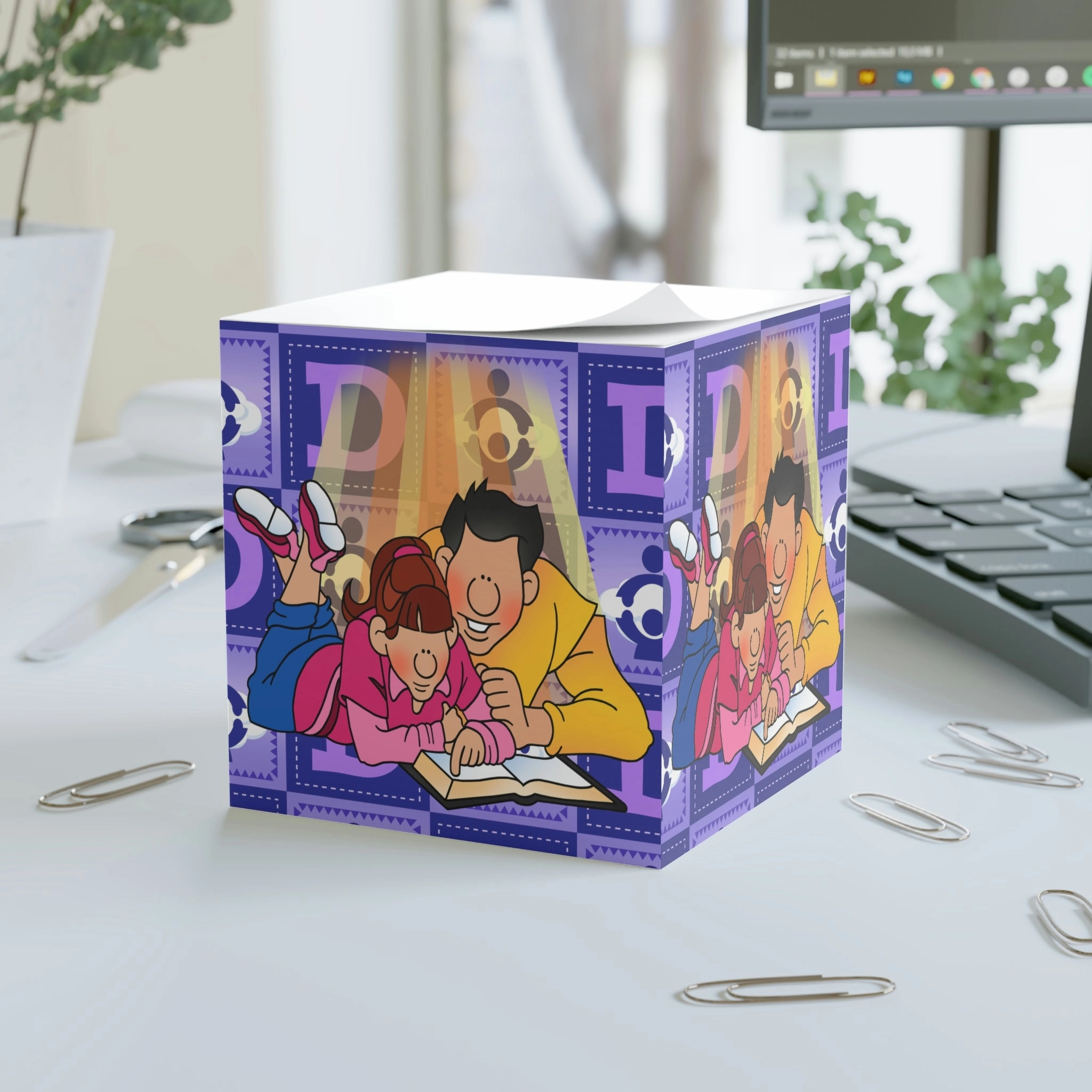 The Bible as Simple as ABC D Note Cube