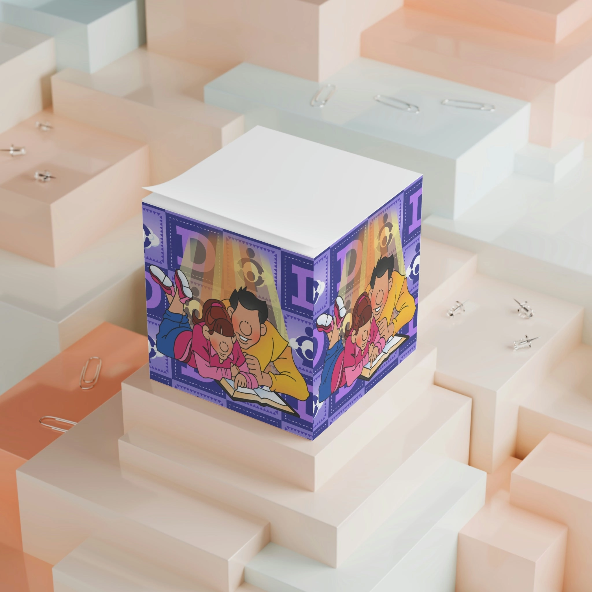 The Bible as Simple as ABC D Note Cube