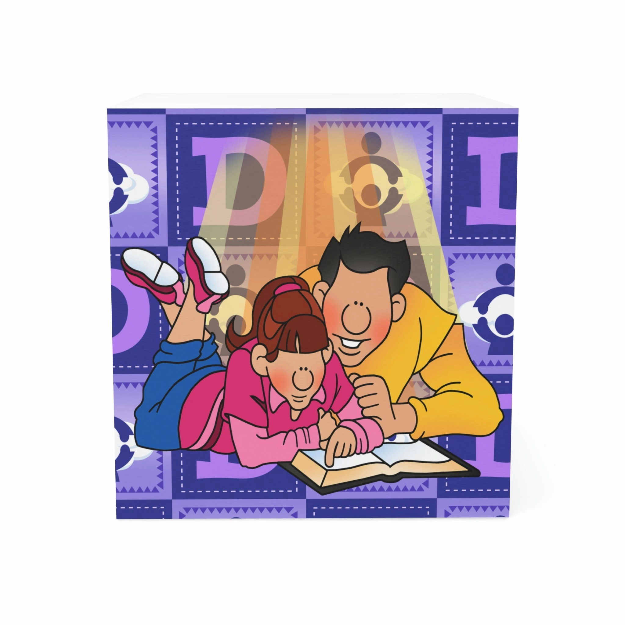 The Bible as Simple as ABC D Note Cube