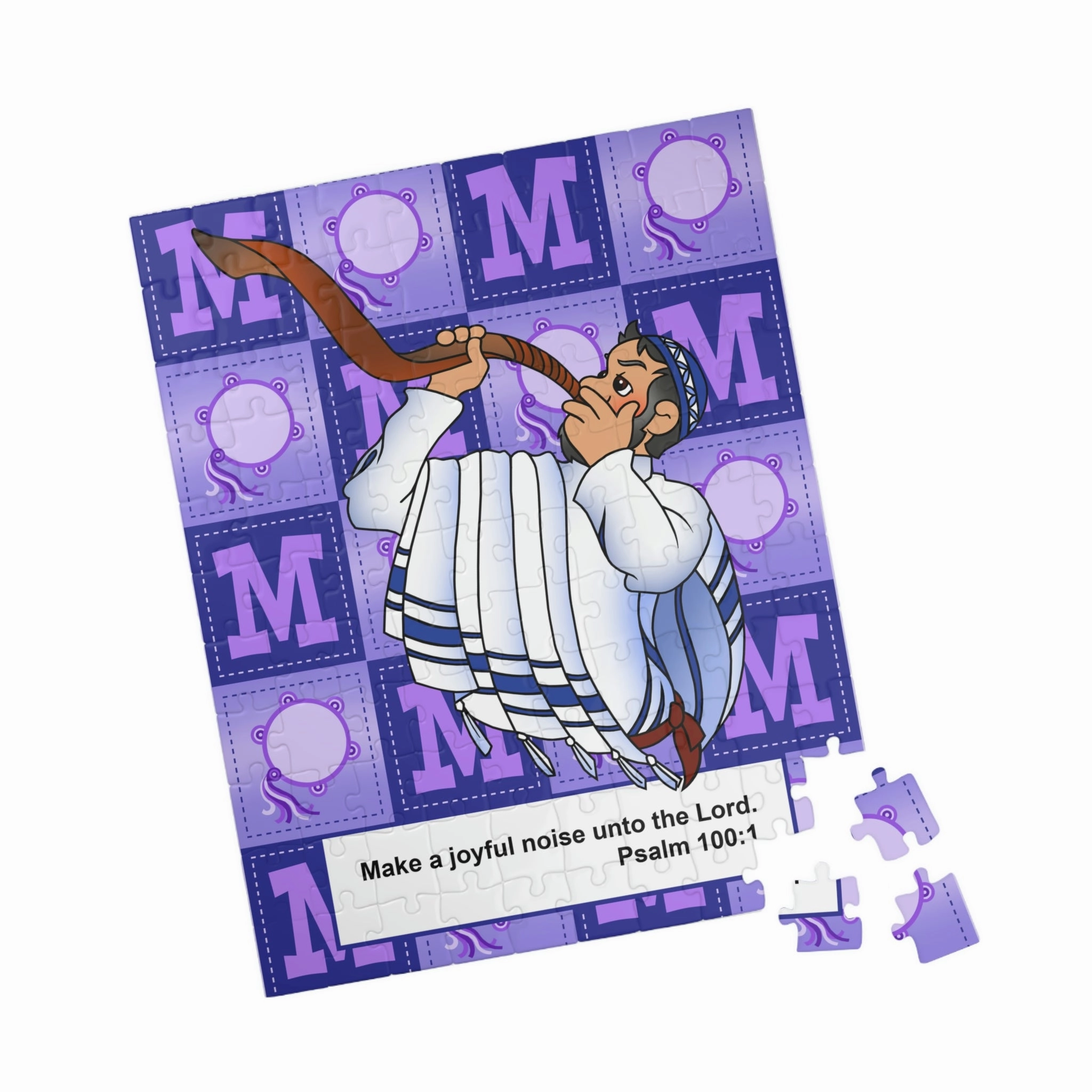 The Bible as Simple as ABC M Puzzle (110, 252, 500, 1014-piece)