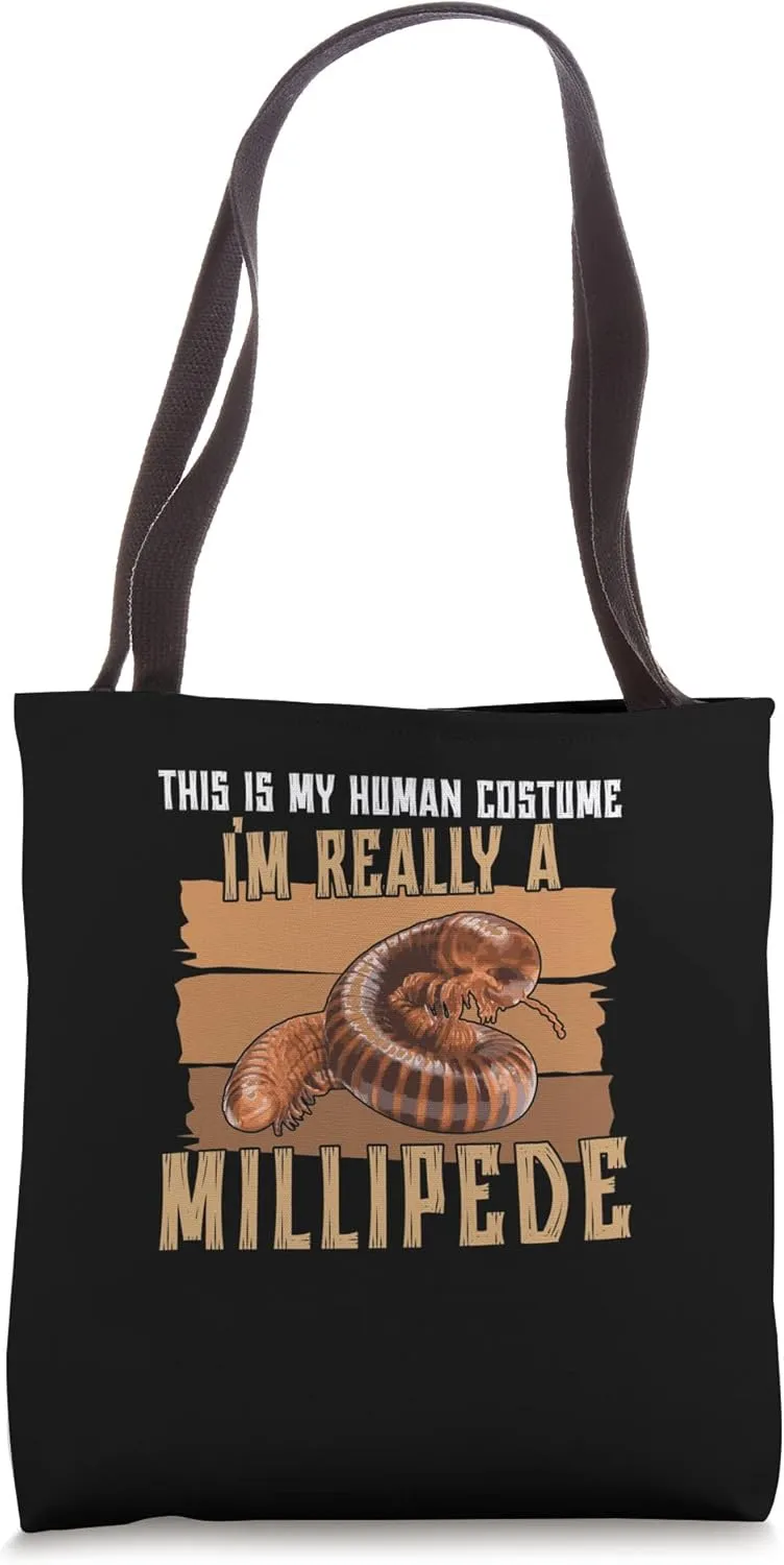 This Is My Human Costume Funny Arthropod Millipede Pet Owner Tote Bag