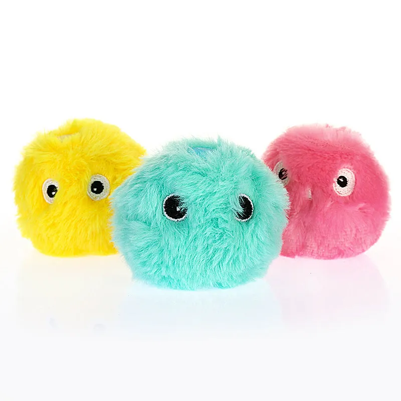 Three-color Sounding Plush Cat Toys