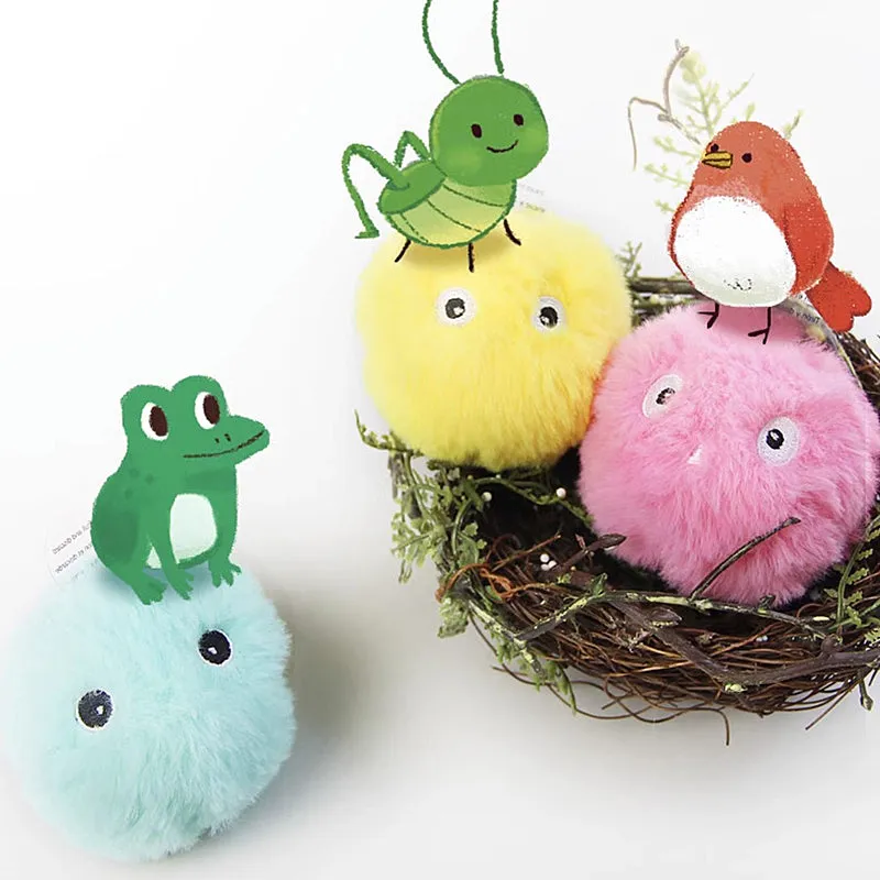 Three-color Sounding Plush Cat Toys