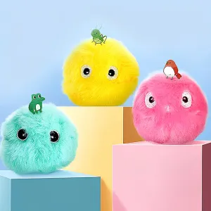 Three-color Sounding Plush Cat Toys