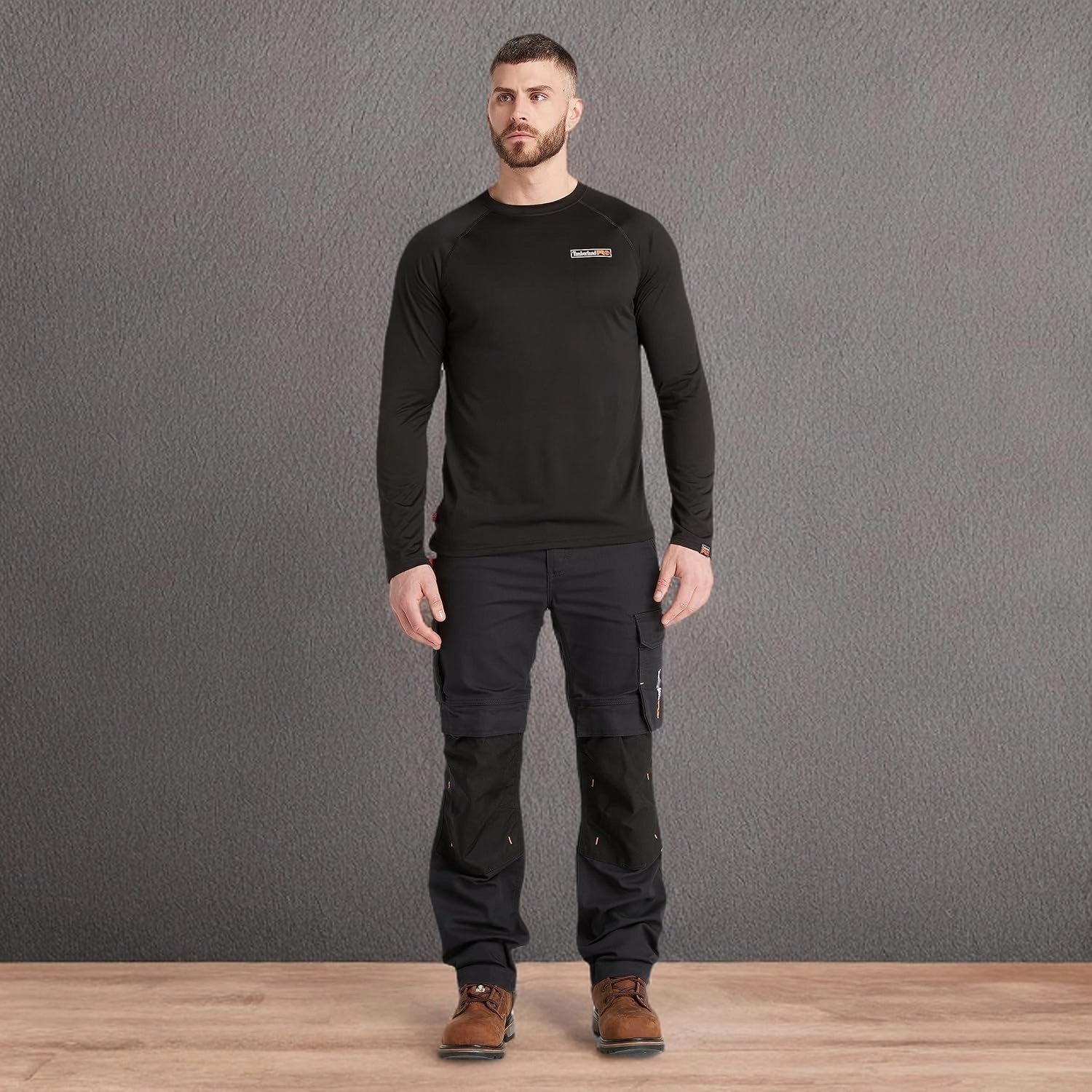 Timberland PRO Men's A6D2A Long Sleeve Tech Wicking T-Shirt