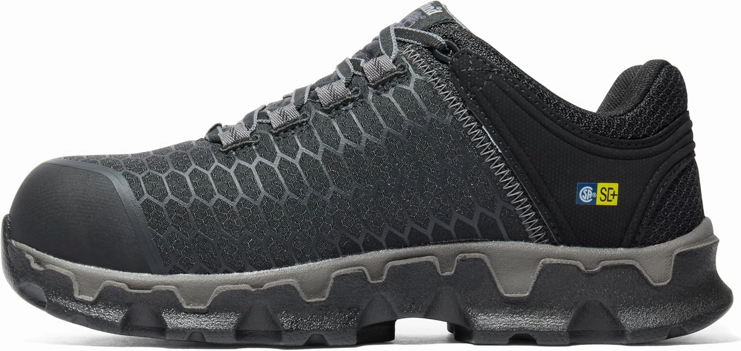 Timberland PRO Women's Powertrain Sport Alloy Safety Toe Static Dissipative Industrial Athletic Work Shoe