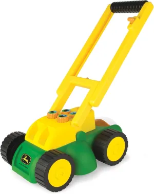 TOMY John Deere Electronic Toy Lawn Mower - Lawn Mower Toy with Interactive Sounds and Buttons - Toddler Outdoor Toys - Summer Toys - Ages 2 Years and Up